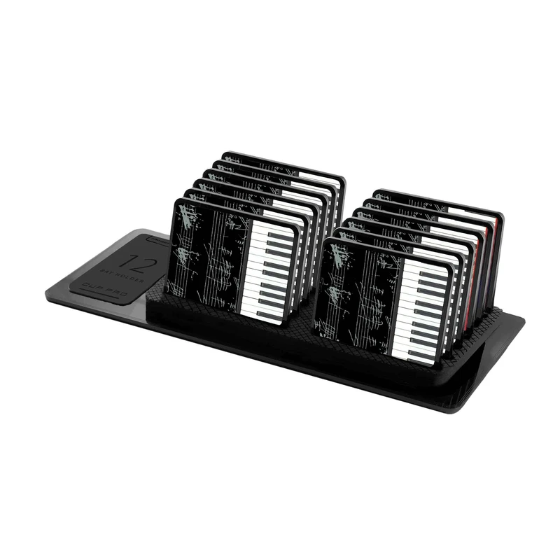 زیر لیوانی ماهوت مدل Piano-Instrument بسته 12 عددی