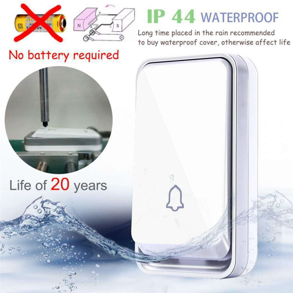 زنگ بی سیم مدل 2 شستی کد KK06