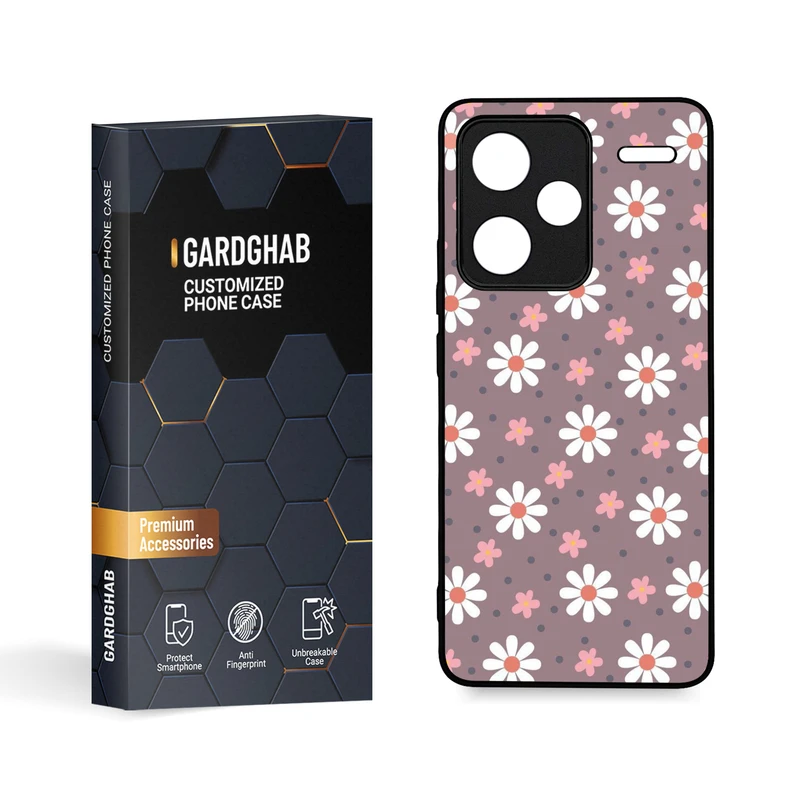 کاور گارد قاب مدل گل مناسب برای گوشی موبایل شیائومی Redmi Note 13 Pro Plus 5G