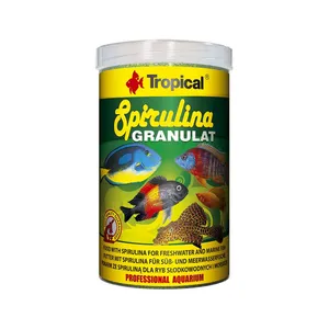 غذای ماهی تروپیکال مدل Spirulina Granulat وزن 440 گرم