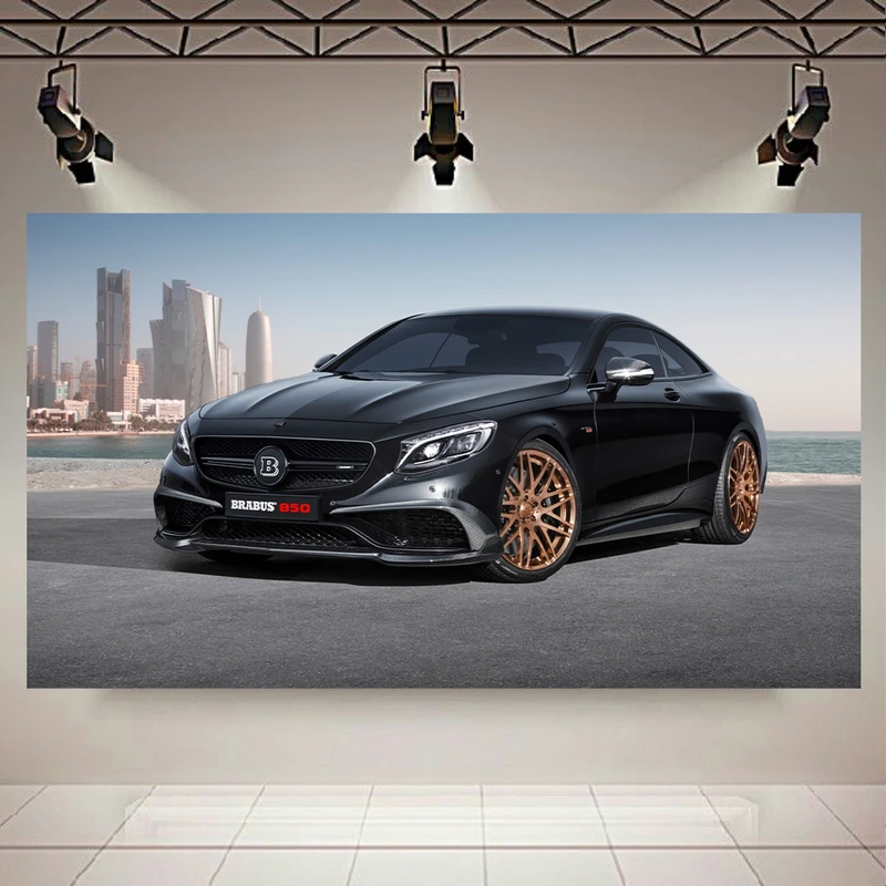 تابلو بوم طرح ماشین مدل مرسدس بنز برابوس 850 کد AR6700