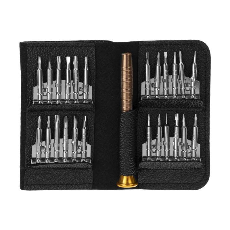 پیچ گوشتی ام اند آر مدل PORTABLE6025 بسته 26 عددی پیچ گوشتی ام اند آر مدل PORTABLE6025 بسته 26 عددی