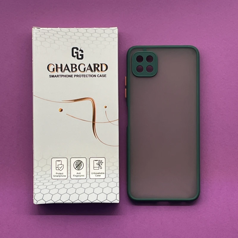 کاور قاب گارد مدل پشت طلقی ساده مناسب برای گوشی موبایل سامسونگ Galaxy A22 5G