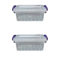 ظرف نگهدارنده رزگلد مدل فریزری قفلی 1 بسته 2 عددی