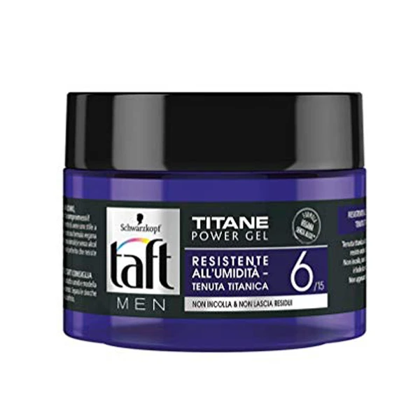 ژل حالت دهنده مو تافت مدل Titane 6 حجم 250 میلی لیتر