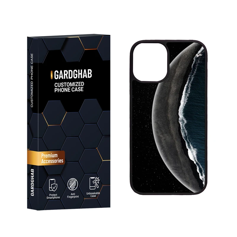 کاور گارد قاب مدل دور ژله ای طبیعت مناسب برای گوشی موبایل اپل iPhone 12 Mini