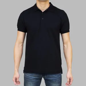 پولوشرت آستین کوتاه مردانه هورا مهر مدل HM-P-Bk
