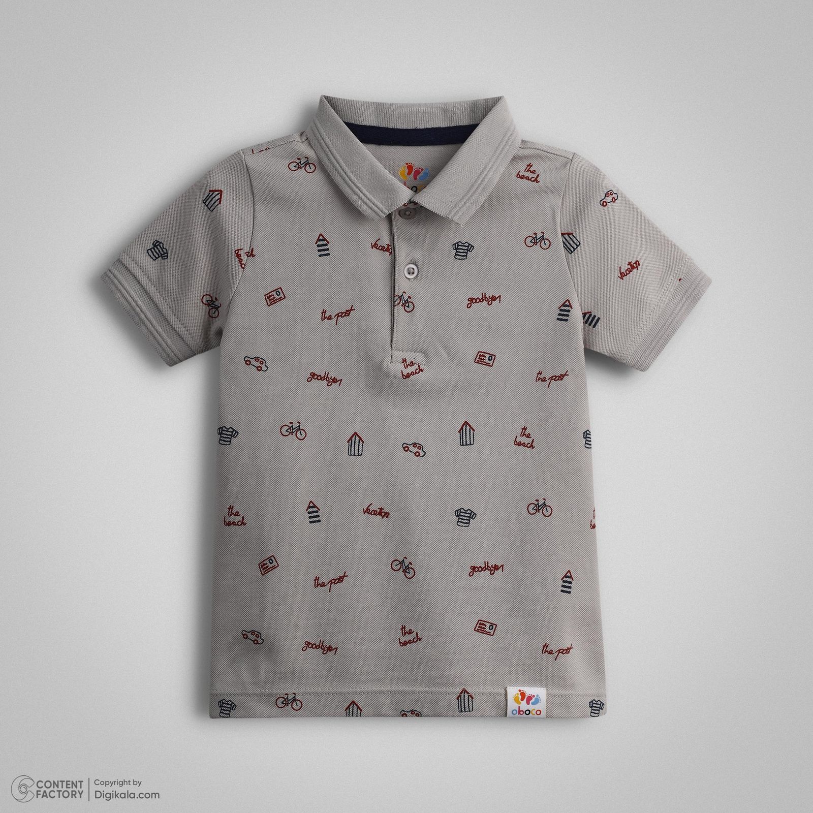 پولوشرت آستین کوتاه پسرانه وان بای وان مدل 2073206610 -  - 6