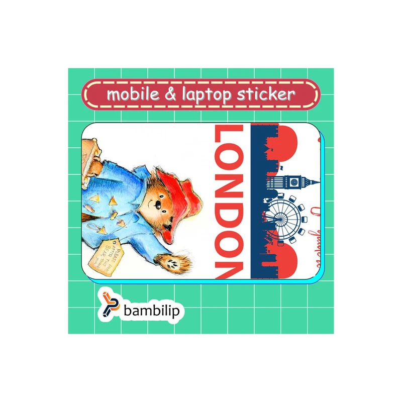 استیکر بامبیلیپ مدل کارت عابر طرح خرس پدینگتون کد 6995682