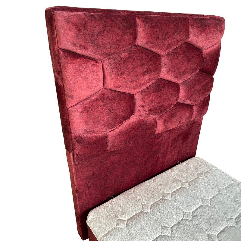 تخت خواب دو نفره کد ZAM140 سایز 200 × 140 سانتی متر