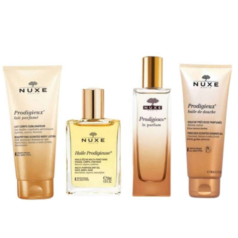 مجموعه مراقبت از پوست نوکس مدل prodigieux بسته 4 عددی