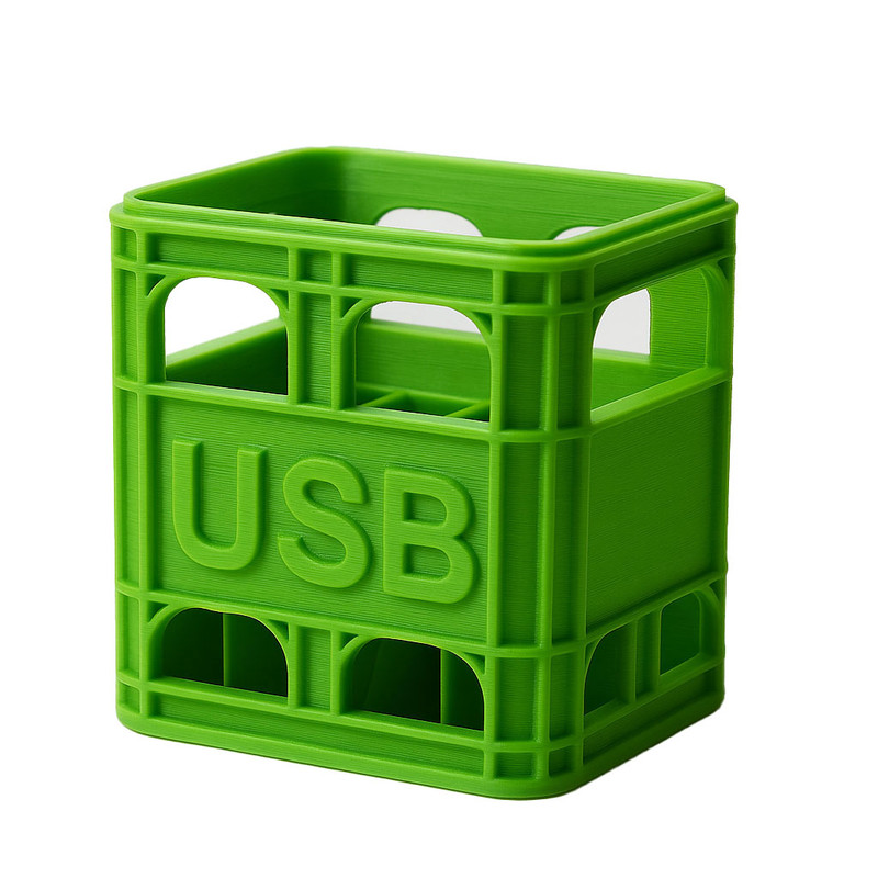 پایه نگهدارنده USB فلش مموری طرح جعبه نوشابه
