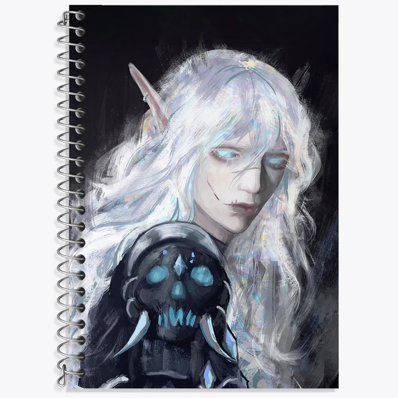 دفتر زبان 50 برگ خندالو مدل دو خط طرح بازی دنیای وارکرفت (World of Warcraft) کد 31834