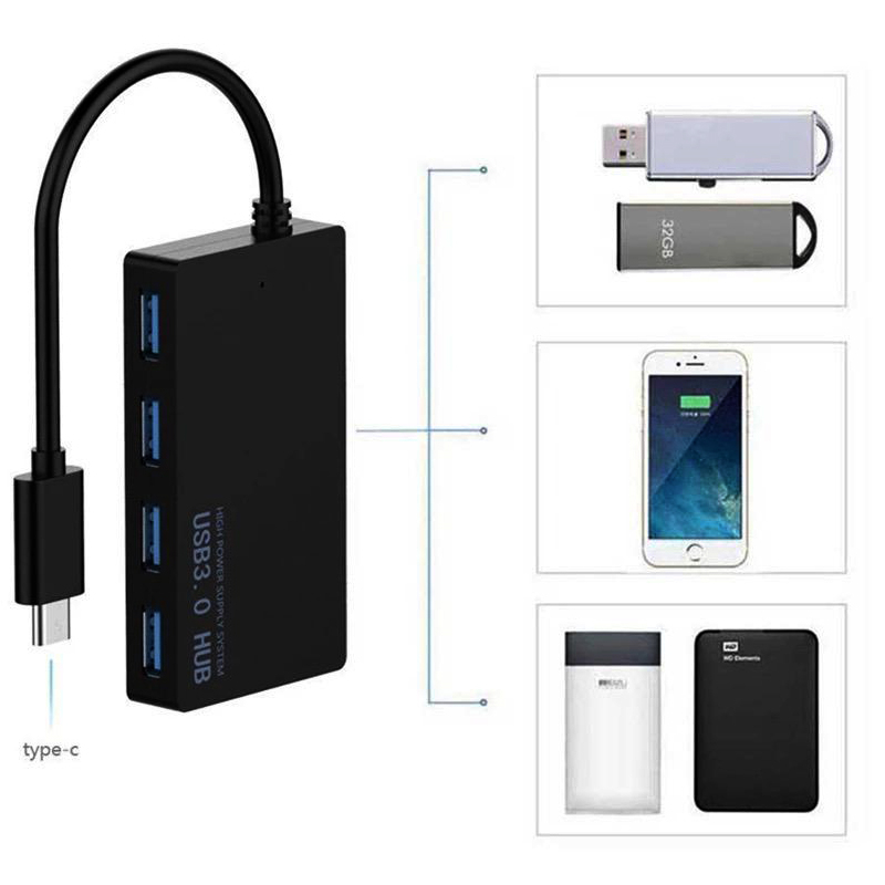 هاب 4 پورت USB-C مدل UH-103U3