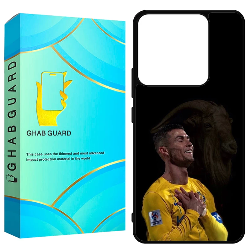 کاور قاب گارد طرح رونالدو مدل GN144 مناسب برای گوشی موبایل شیائومی Redmi Note 14 4G