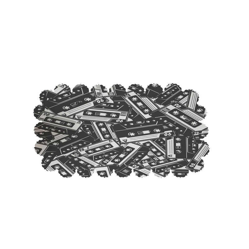  رومیزی طرح نوار کاست  کد 8355R