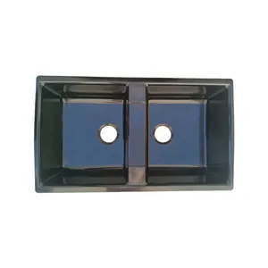 سینک ظرفشویی گرانیت توکار دو لگنه مدل SG-B2V