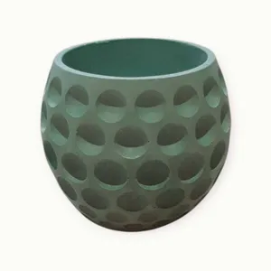 گلدان سنگی مدل فانتزی بسته 2 عددی