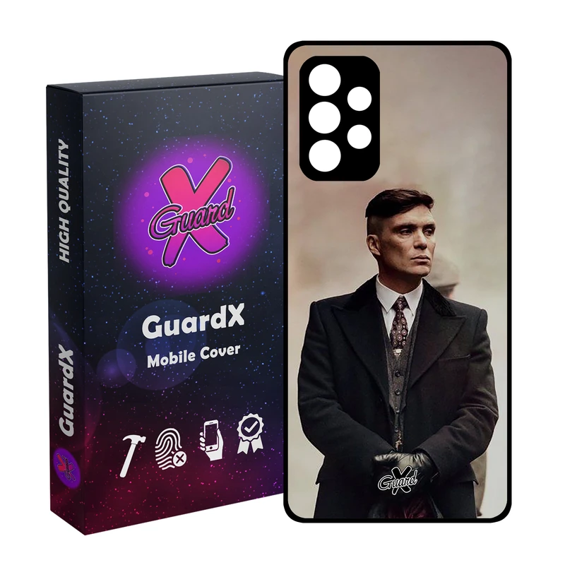 کاور گارد ایکس طرح Peaky Blinders مدل Glass10230 مناسب برای گوشی موبایل سامسونگ Galaxy A52s