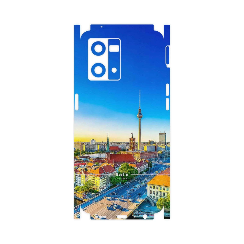 برچسب پوششی ماهوت مدل City of Berlin-FullSkin مناسب برای گوشی موبایل اپو Reno 8 4G