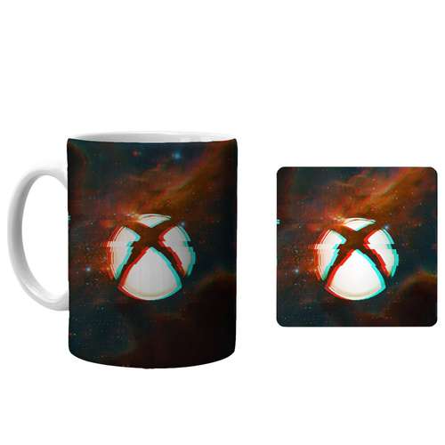 ماگ طرح XBOX ایکس باکس xx13 به همراه زیرلیوانی 