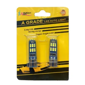 لامپ ال ای دی خودرو سام مدل 15COB مجموعه دو عددی