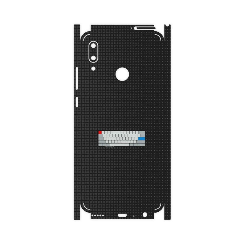 برچسب پوششی ماهوت مدل Minimal Keyboard Icon-FullSkin مناسب برای گوشی موبایل هوآوی P Smart 2019