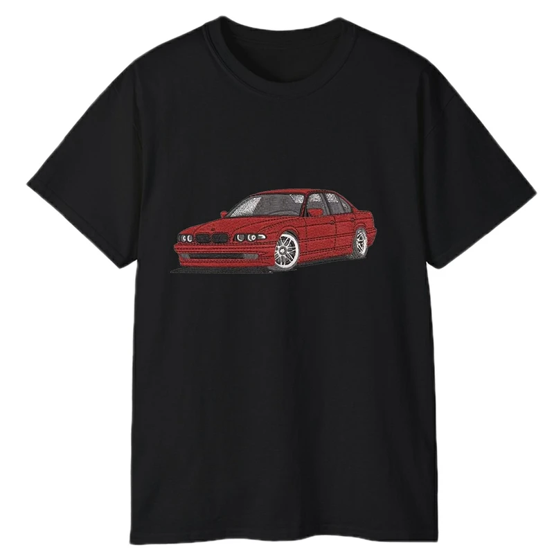 تی‌شرت آستین کوتاه مردانه پاد آفرین مدل ماشینی