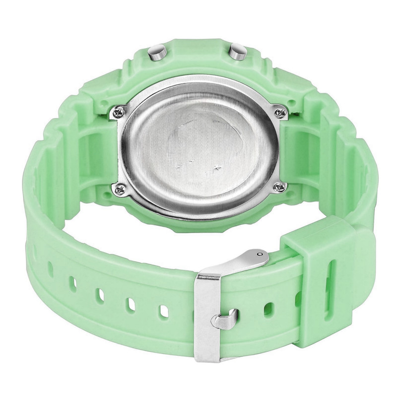 ساعت مچی دیجیتال مدل بند سیلیکونی کرنومتردار کد 3