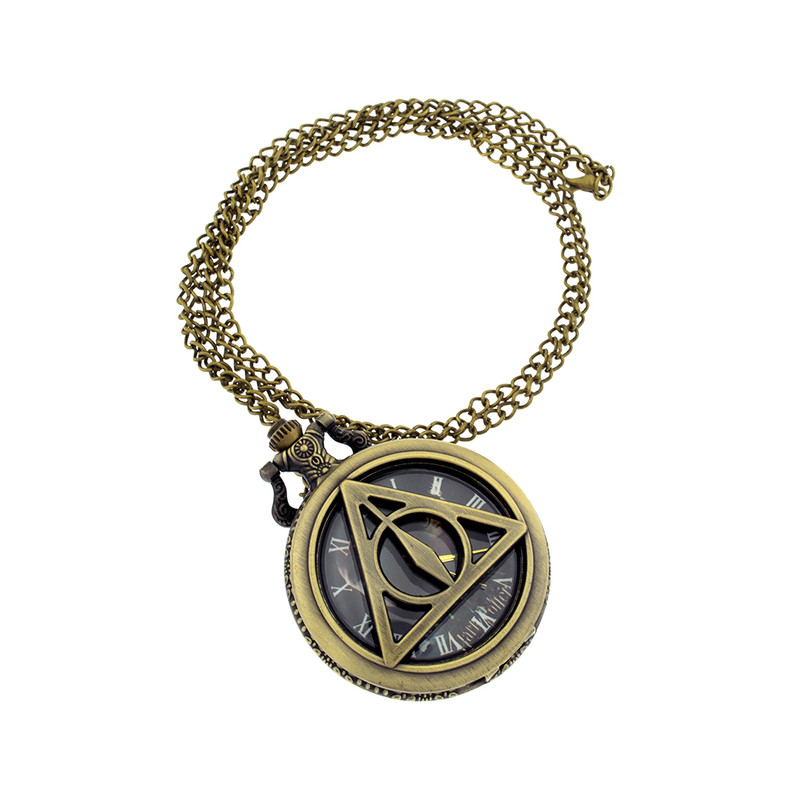ساعت گردنبندی عقربه ای برانت مدل یادگاران مرگ هری پاتر ساعت گردنبندی عقربه ای برانت مدل یادگاران مرگ هری پاتر