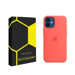 کاور مدل silicon مناسب برای گوشی موبایل اپل iPhone 12 mini
