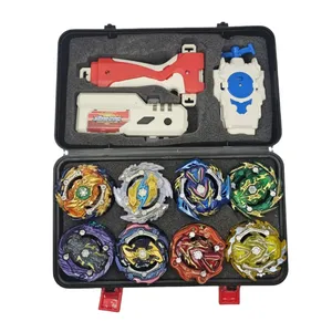 فرفره ناب سل مدل انفجاری چمدانی کد beyblade8 مجموعه 11 عددی