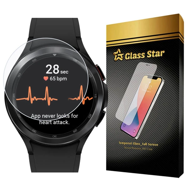 محافظ صفحه نمایش گلس استار مدل SIMWATCHS مناسب برای ساعت هوشمند سامسونگ Galaxy Watch 4 44 mm