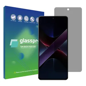 Glass pro Resistant model privacy screen protector suitable for Xiaomi Poco X7 mobile phone 