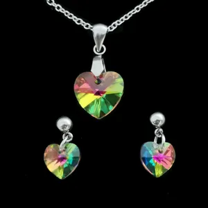 نیم ست زنانه مدل قلب سنگ