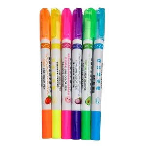 ماژیک مدل حاشیه زن بسته 6 عددی