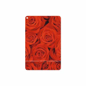 MAHOOT Red-Flower Cover Sticker for Apple iPad mini GEN 5 2019 A2133