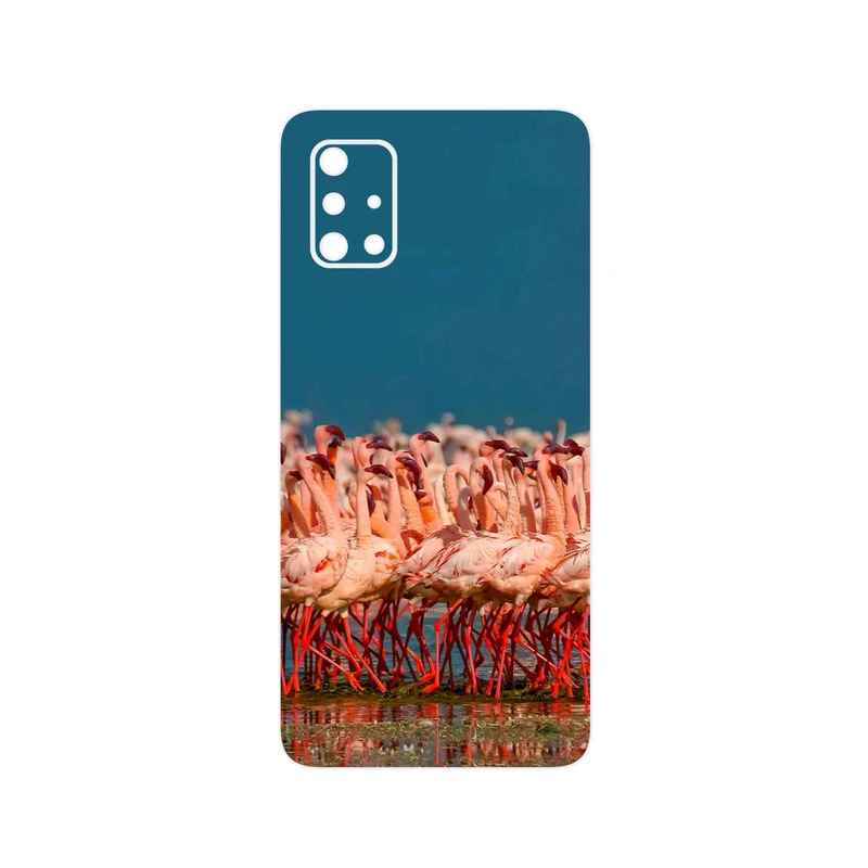 برچسب پوششی ماهوت مدل Flamingo مناسب برای گوشی موبایل سامسونگ Galaxy A71