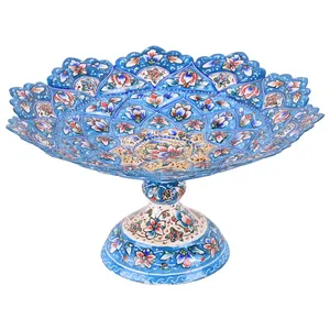 شیرینی خوری میناکاری طرح گلستان مدل 01-01