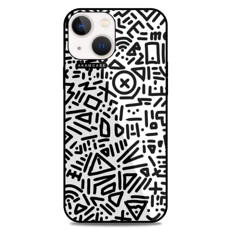 کاور آکام مدل AMC-WA13-DOODLE14 مناسب برای گوشی موبایل اپل iPhone 13