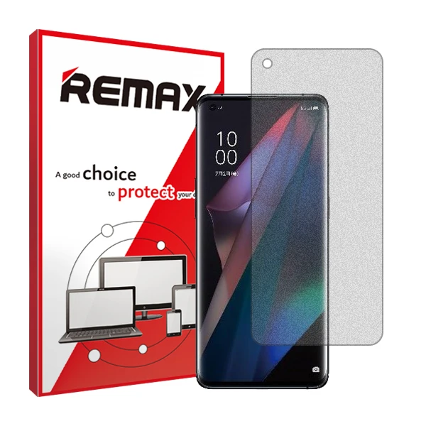 محافظ صفحه نمایش مات ریمکس مدل Resistant مناسب برای گوشی موبایل اوپو Find X3 Pro 