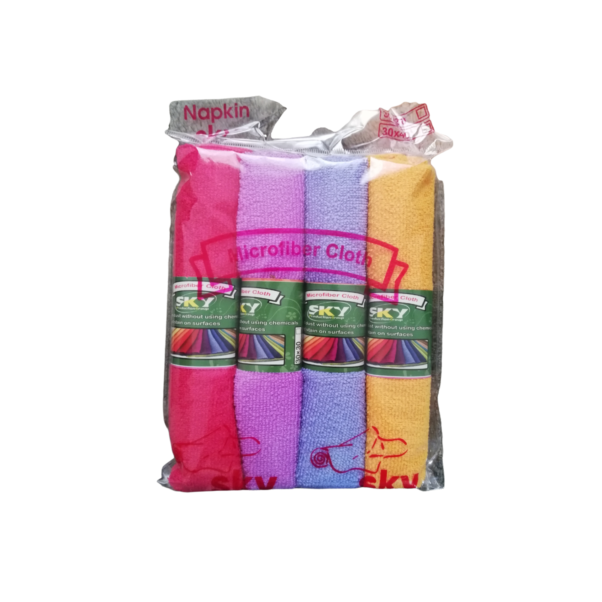 دستمال نظافت مدل Asa بسته 4 عددی