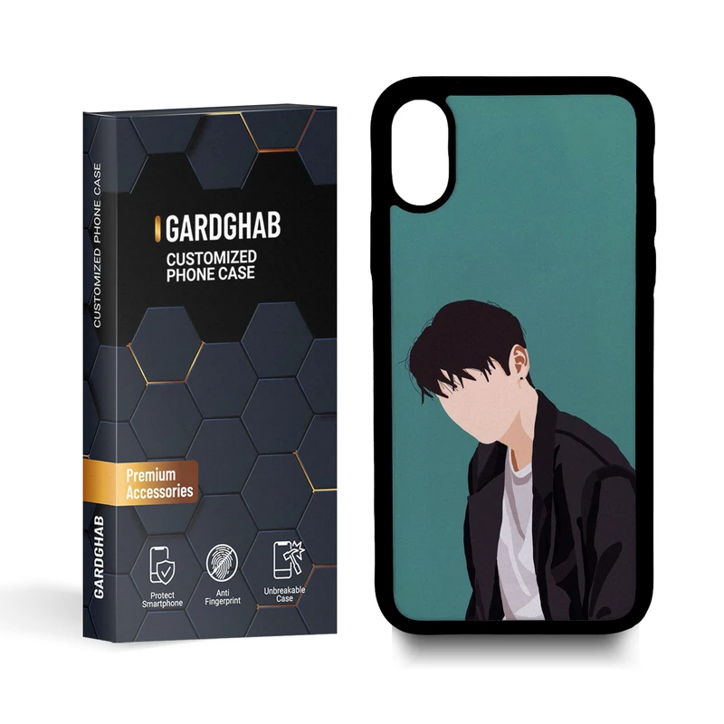  کاور گارد قاب مدل پسرانه مناسب برای گوشی موبایل اپل iphone x / xs 