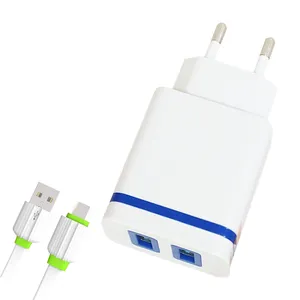 شارژر دیواری مدل GP-07 به همراه کابل تبدیل microUSB