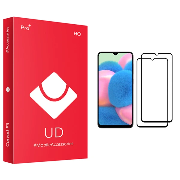 محافظ صفحه نمایش یو دی مدل +PRO مناسب برای گوشی موبایل سامسونگ Galaxy A30s بسته دو عددی