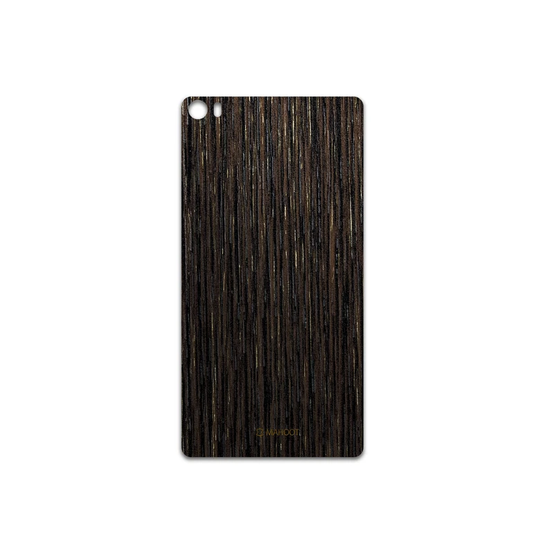 برچسب پوششی ماهوت مدل Dark-Gold-Stripes-Wood مناسب برای گوشی موبایل هوآوی P8 Max