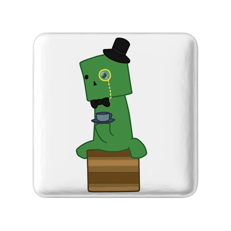 مگنت خندالو طرح بازی ماینکرافت (Minecraft) مدل مربعی کد 36978