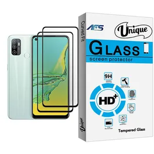 AFS Unique Glass MIX002 Screen Protector For Oppo A33 (2020) Pack Of 2