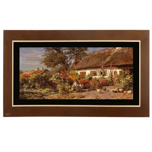تابلو لوتوس مدل COTTAGE GARDEN CHICKENS  کد FWB-100X60-G