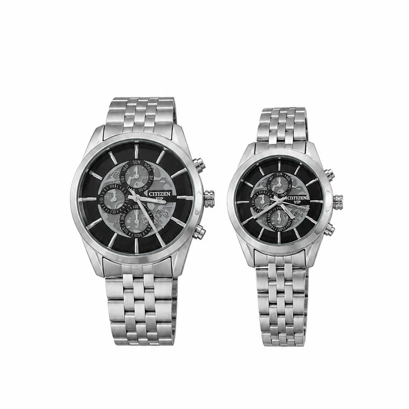 ست ساعت مچی عقربه‌ای کوارتز زنانه و مردانه مدل BM6978-77A EW2318-69A